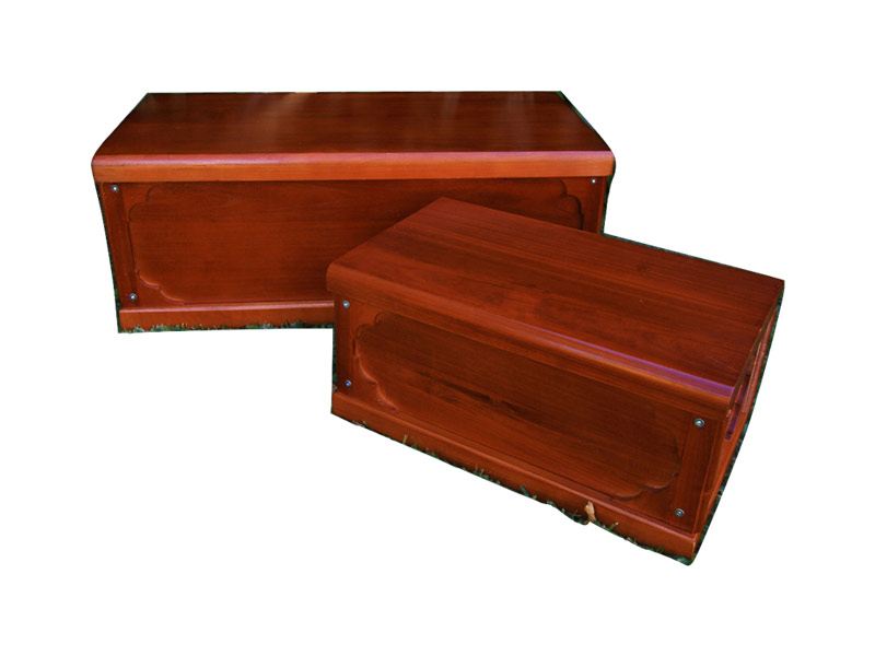 Pine timber pet coffin casket for burial
